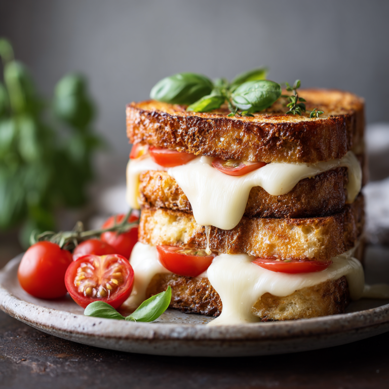 Croque-monsieur à l’italienne facile et fondant – recette rapide et gourmande