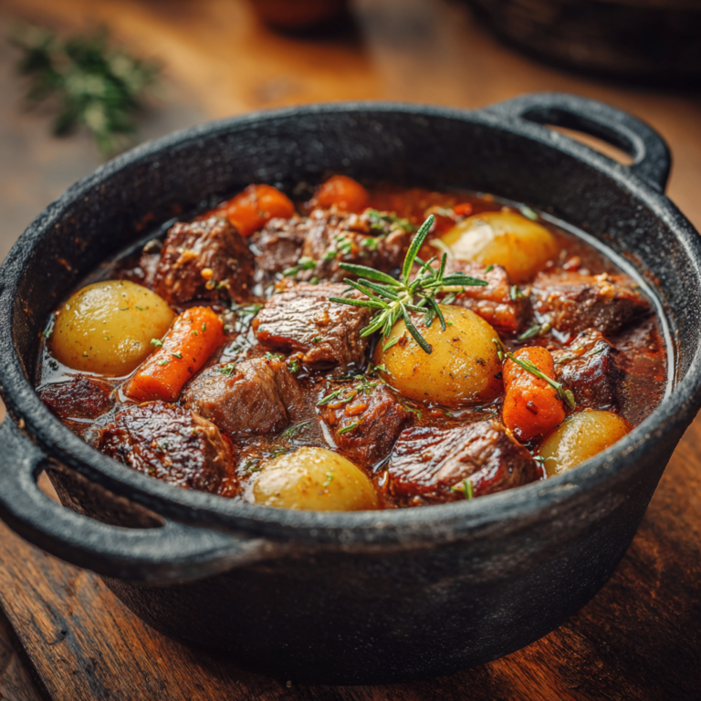 Ragoût de bœuf copieux : le festin réconfortant qui rassemble