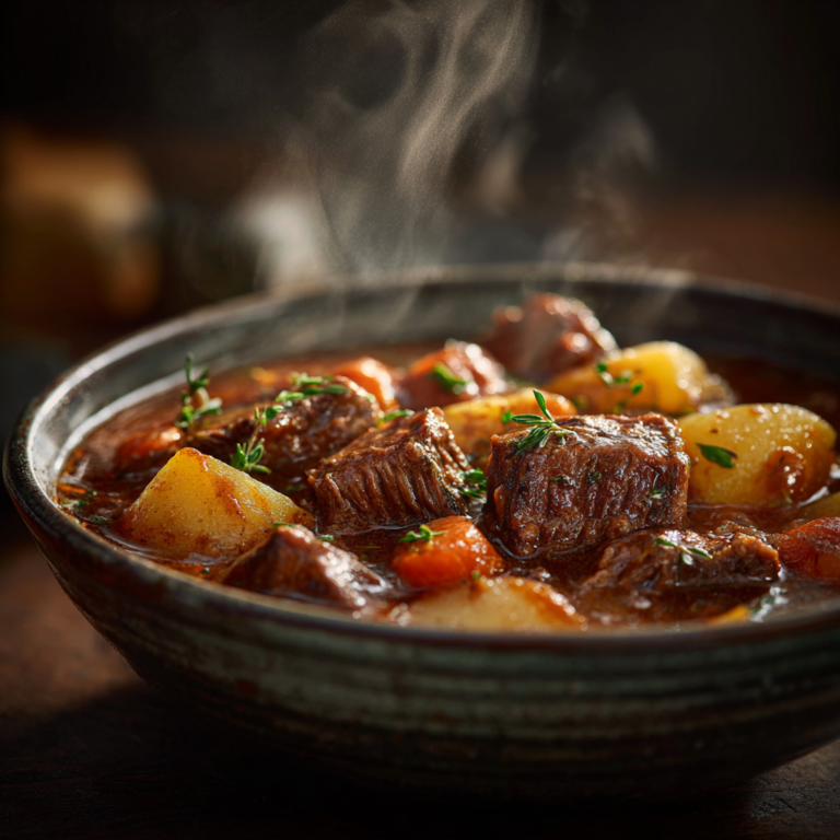 Ragoût de bœuf copieux – Recette réconfortante et facile