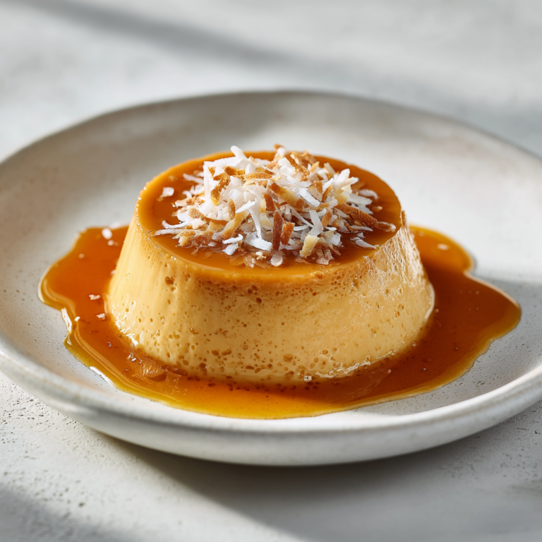 Flan coco à la brésilienne : recette facile, fondante et exotique