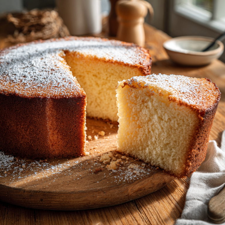 Gâteau au yaourt grec ultra moelleux – Recette facile avec 5 ingrédients