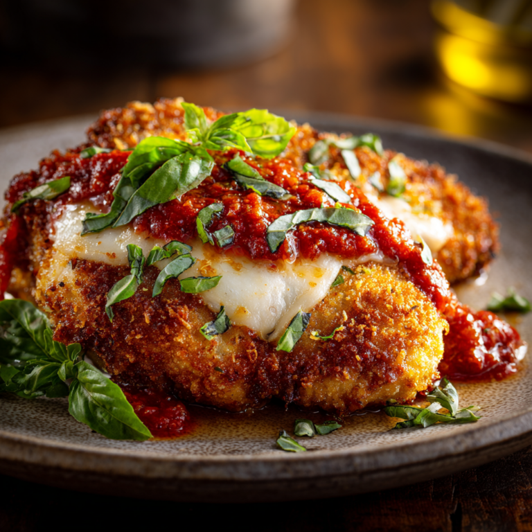 Poulet Parmesan au Four – Recette Légère, Facile et Hyper Savoureuse