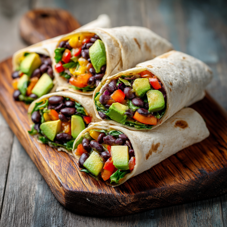 Burritos végans en 10 minutes : recette rapide et saine