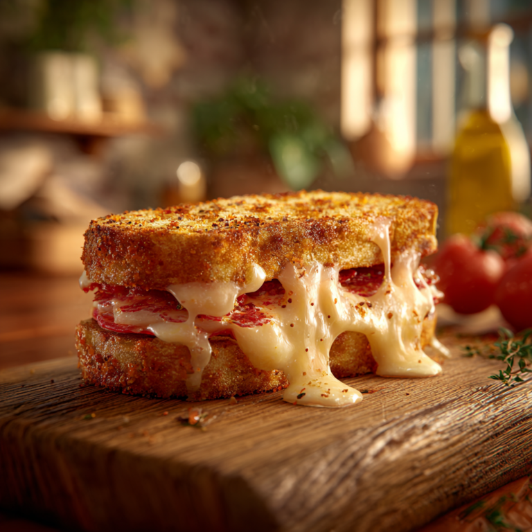 Croque-monsieur à l’italienne : le classique revisité aux saveurs du soleil