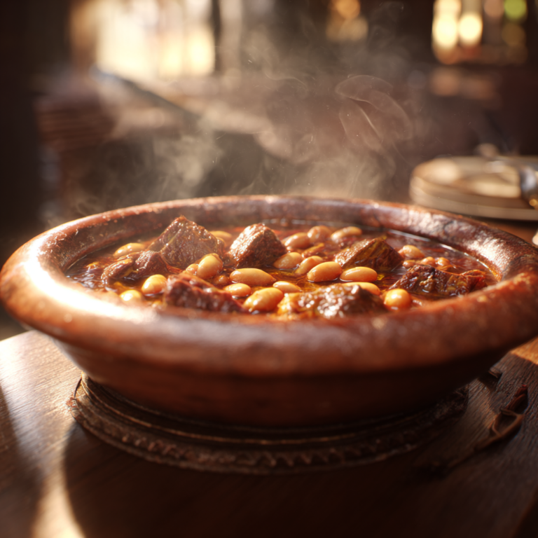 Loubia traditionnelle aux haricots blancs et bœuf : un plat mijoté plein d’âme